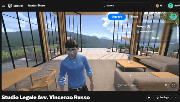 Lo studio legale Avv. Vincenzo Russo sbarca nel metaverso